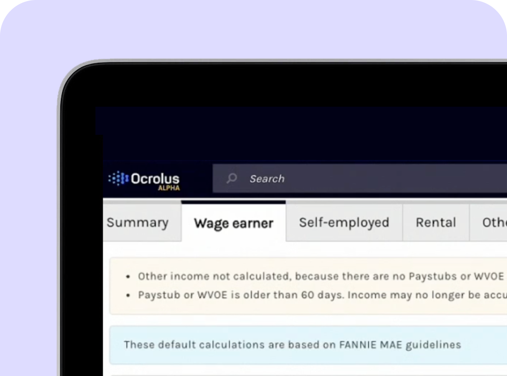 Ocrolus Mortgage
